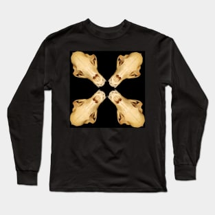 Bear Skull Pattern Long Sleeve T-Shirt